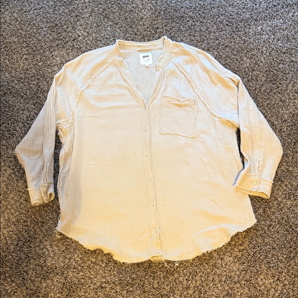 aerie Tops - Aerie button down top